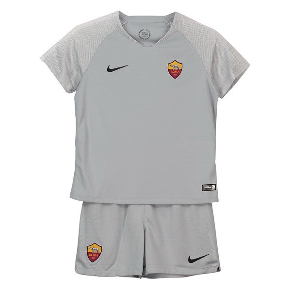 Camiseta AS Roma 2ª Niño 2018-2019 Gris